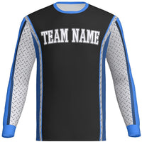DIAMOND PLATE - Women's Long Sleeve Jersey - J107