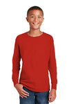 Gildan Youth Heavy Cotton Long Sleeve T-Shirt-The Teehive
