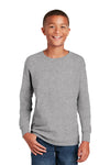 Gildan Youth Heavy Cotton Long Sleeve T-Shirt-The Teehive
