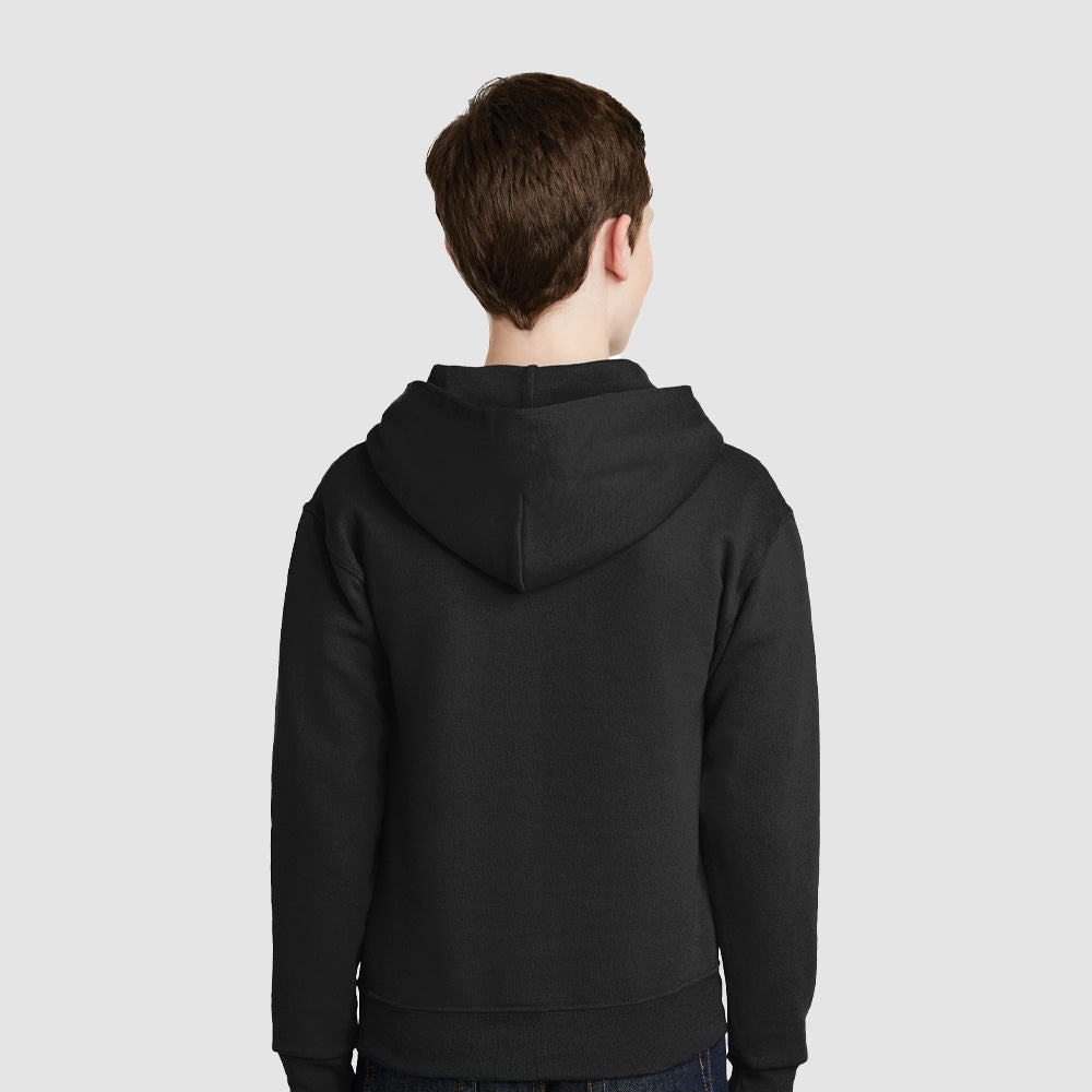 Jerzees NuBlend Youth Hooded Sweatshirt - 996YR-The Teehive