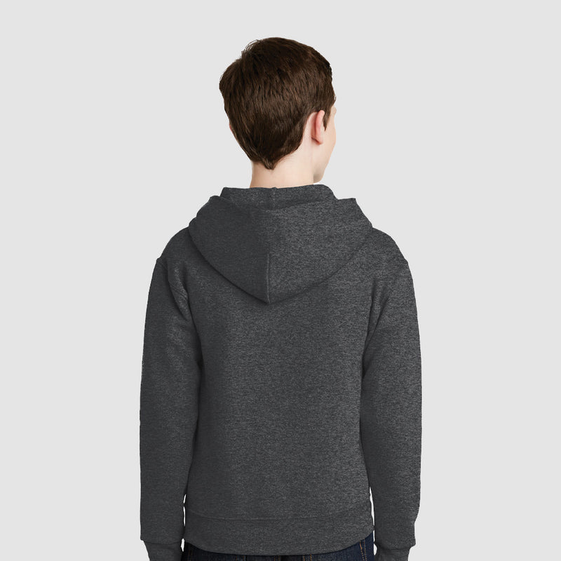 Jerzees NuBlend Youth Hooded Sweatshirt - 996YR-The Teehive