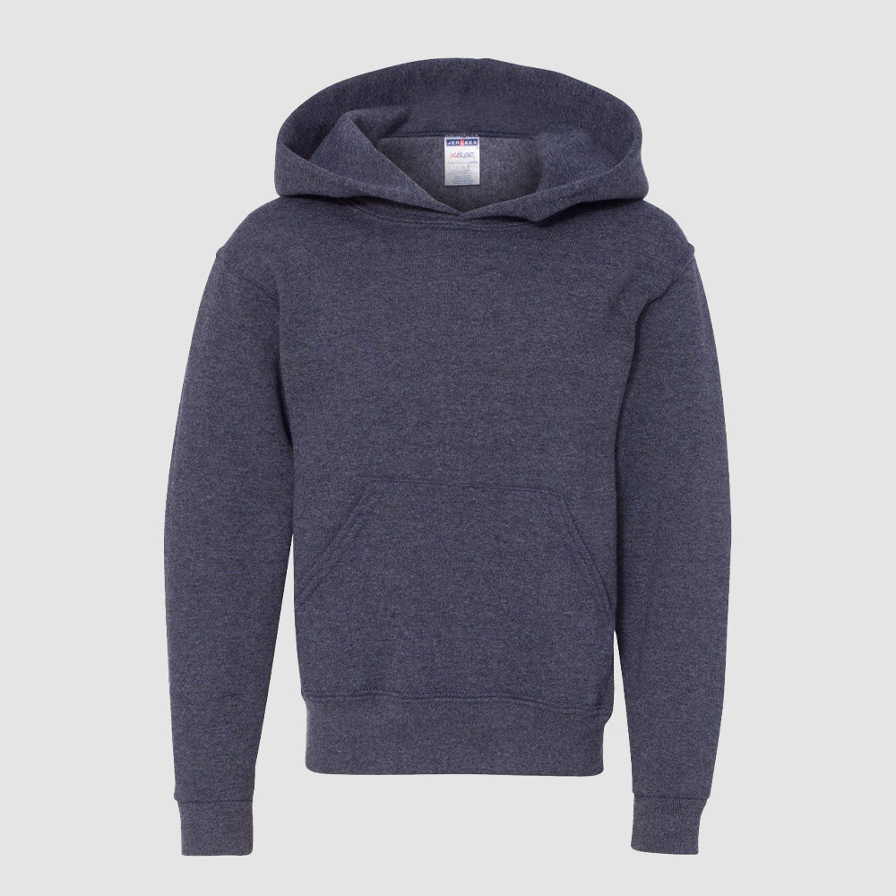 Jerzees NuBlend Youth Hooded Sweatshirt - 996YR-The Teehive