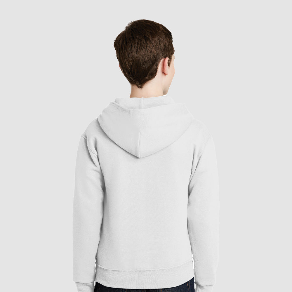 Jerzees NuBlend Youth Hooded Sweatshirt - 996YR-The Teehive