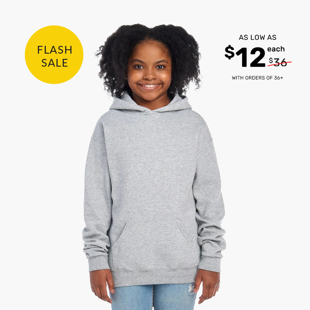 Jerzees Athletic Heather Hooded Sweatshirt Special - 996MR