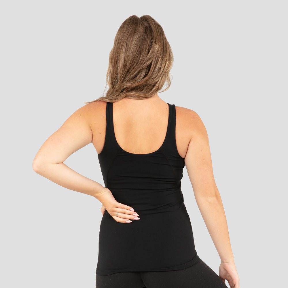 MoveU High-Neck Tank Top - MU2204-The Teehive