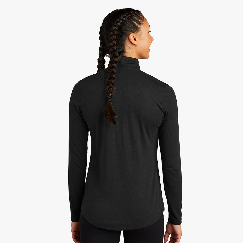 Sport-Tek ® Ladies PosiCharge ® Tri-Blend Wicking 1/4-Zip Pullover - LST407-The Teehive