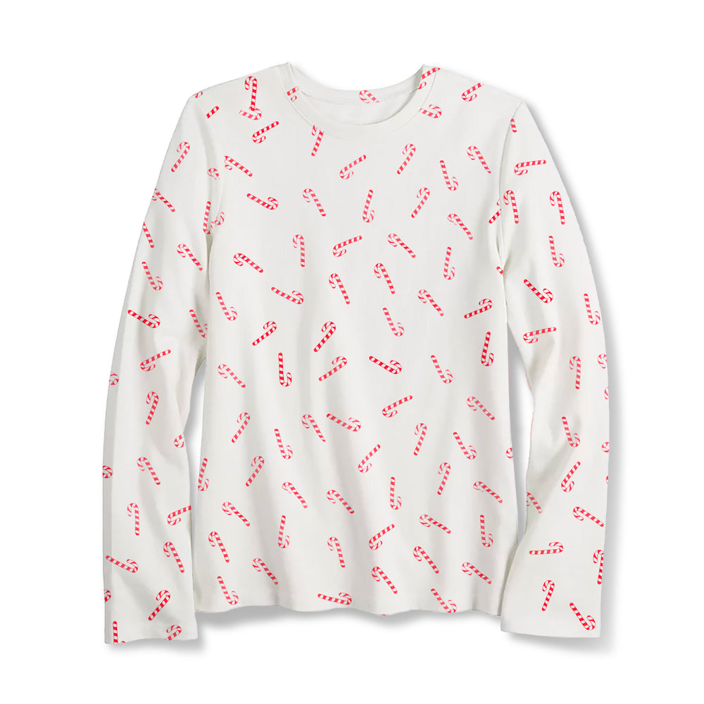 MU6050 - Candy Cane Long Sleeve Shirt