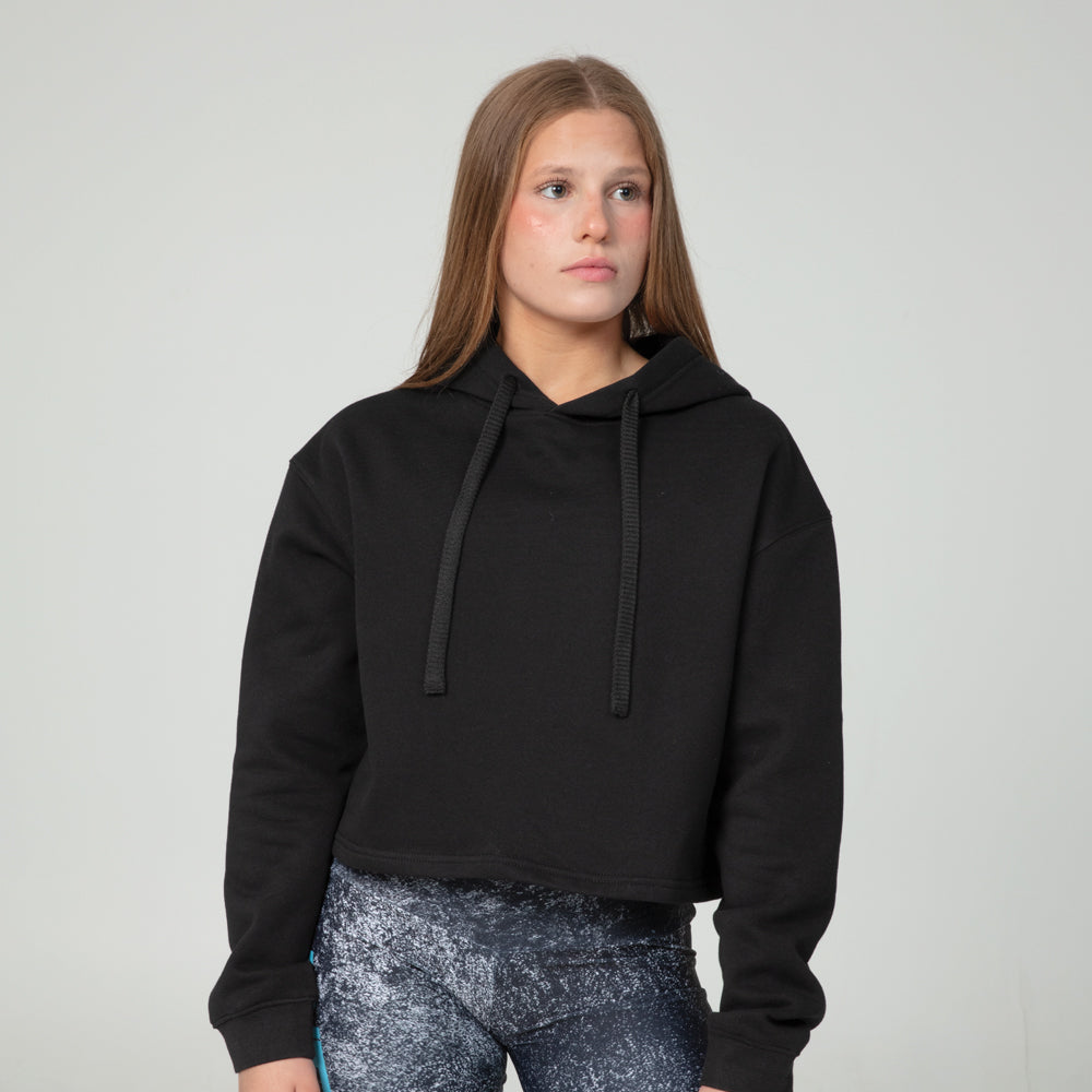 Fleece Crop Hoodie - TH2255