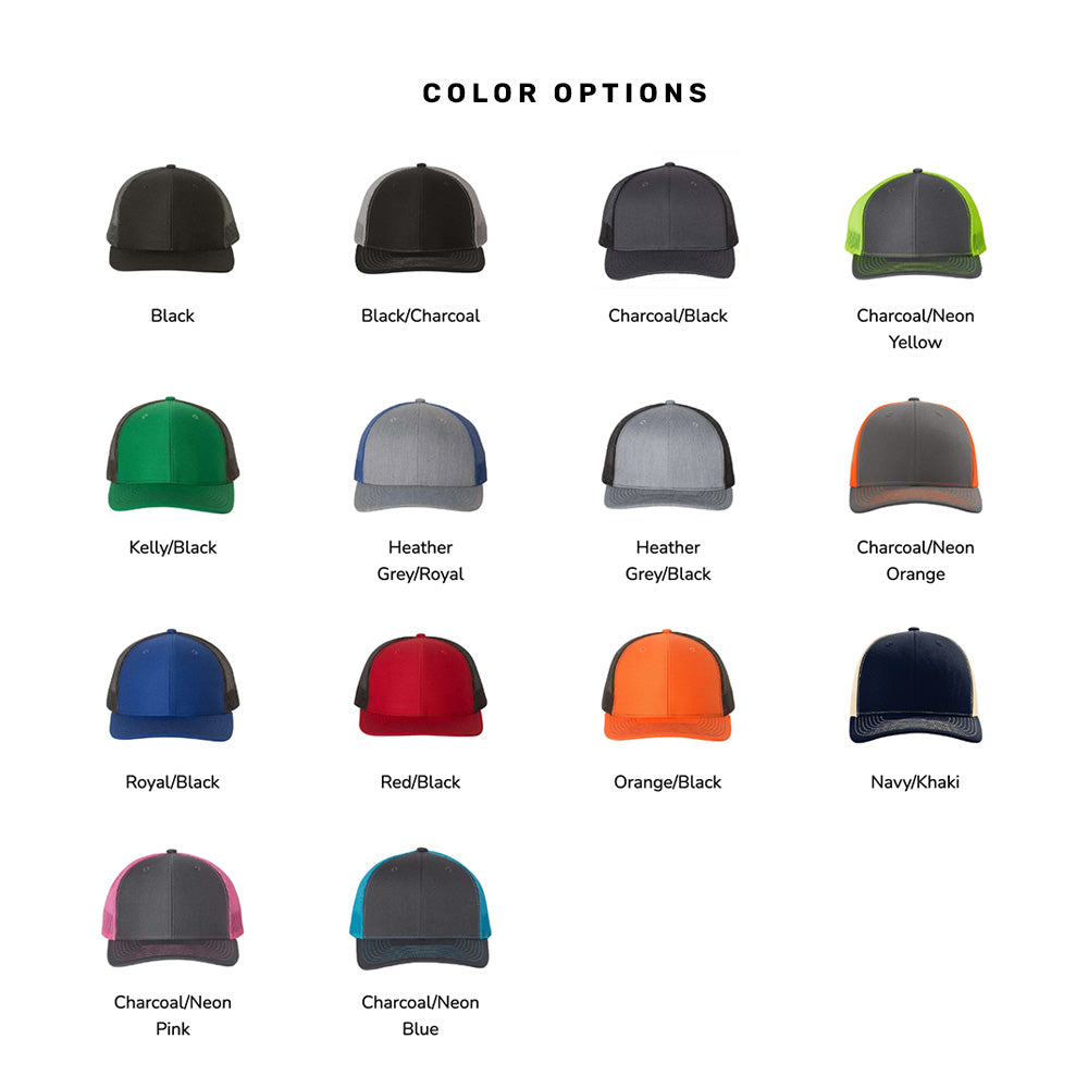 Dye sublimated Patch Hat