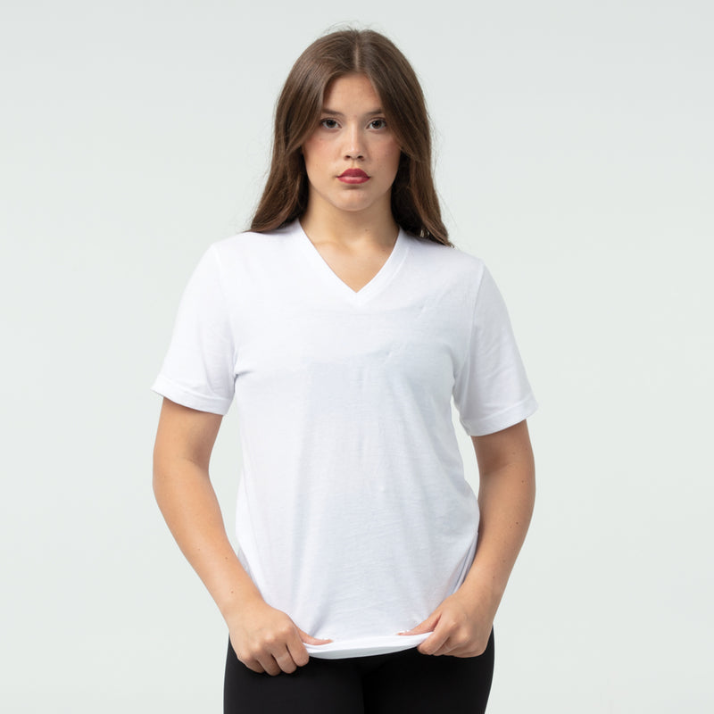 Canvas - Unisex Short Sleeve V-Neck Jersey T-Shirt - 3005-The Teehive