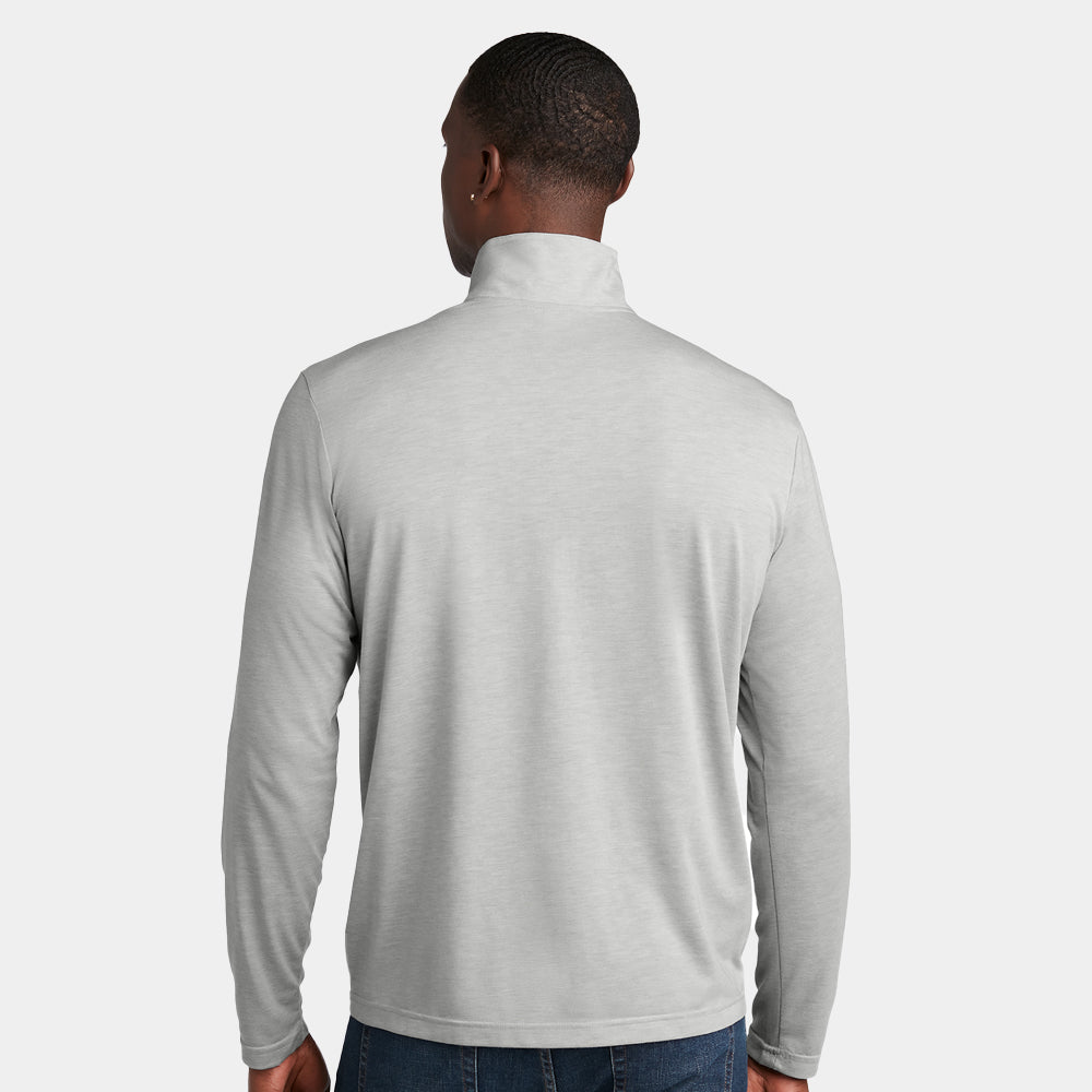 Sport-Tek ® PosiCharge ® Tri-Blend Wicking 1/4-Zip Pullover - ST407-The Teehive