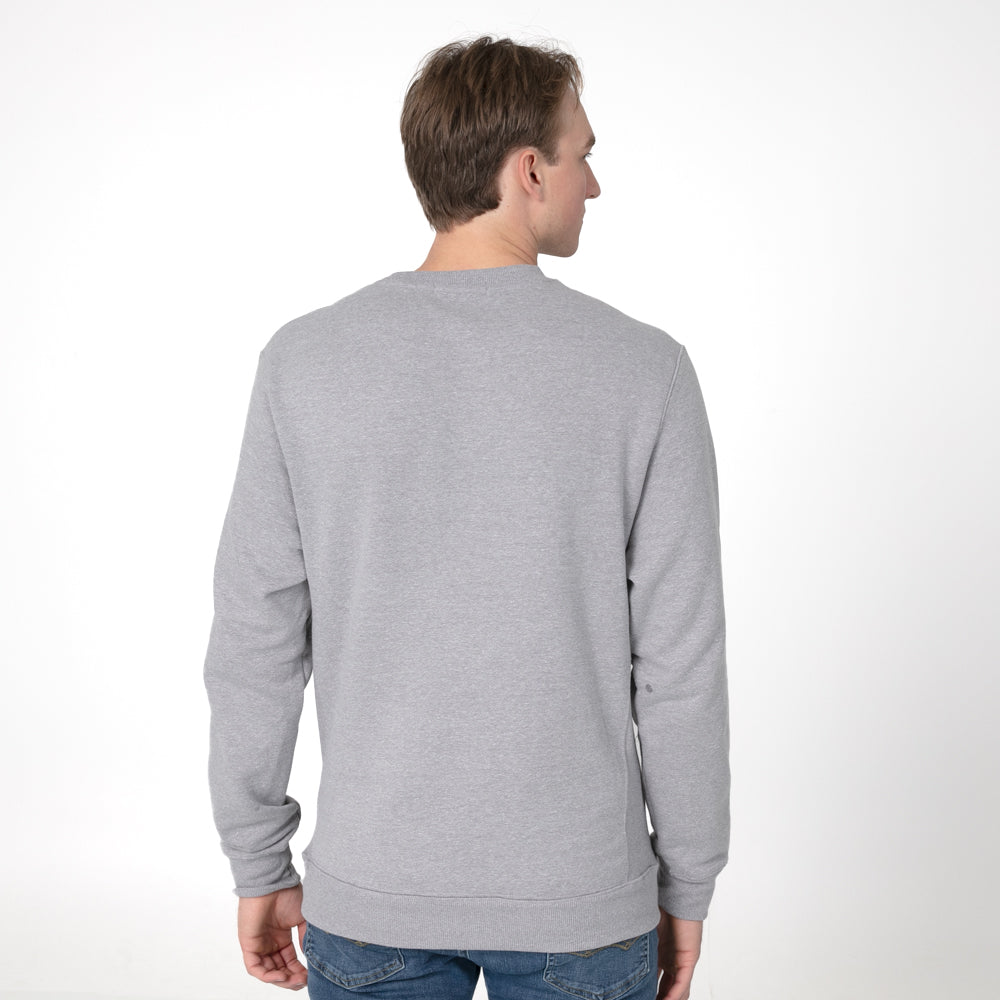 Medium-Weight Heathered Crewneck - TH2218 (Baseball/Softball)-The Teehive