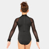 Long Sleeve Mesh Leotard - M734-The Teehive