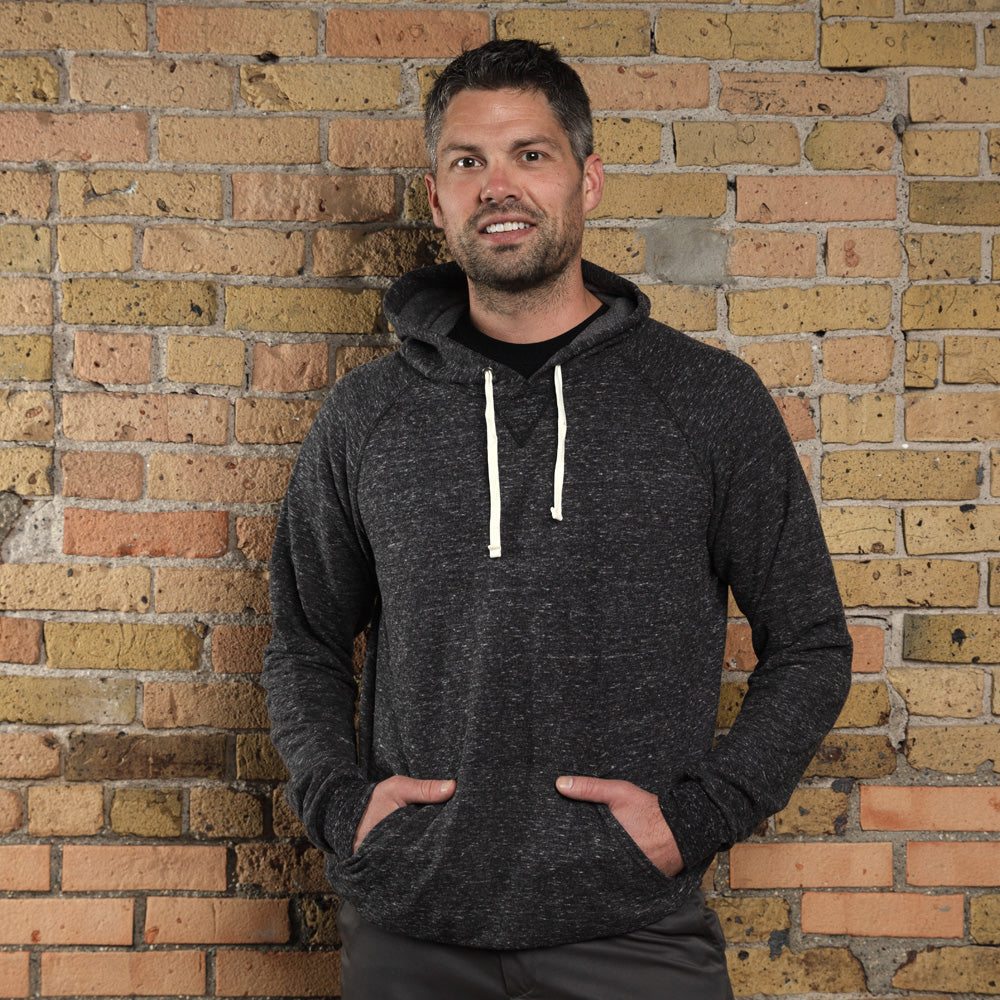 JERZEES - Snow Heather French Terry Pullover Hood Sweatshirt - 90MR-The Teehive