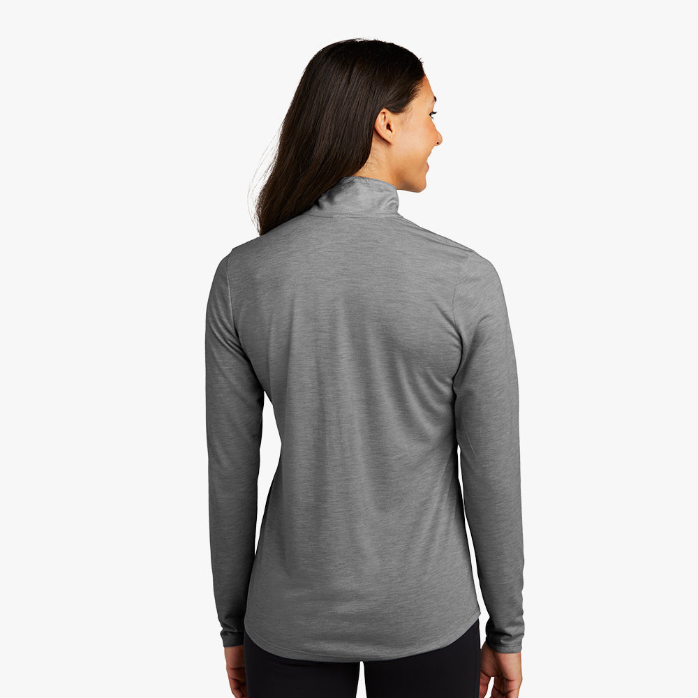 Sport-Tek ® Ladies PosiCharge ® Tri-Blend Wicking 1/4-Zip Pullover - LST407-The Teehive