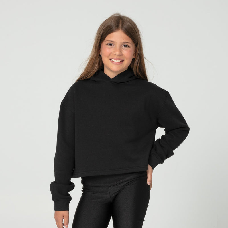 Fleece Crop Hoodie - TH2255