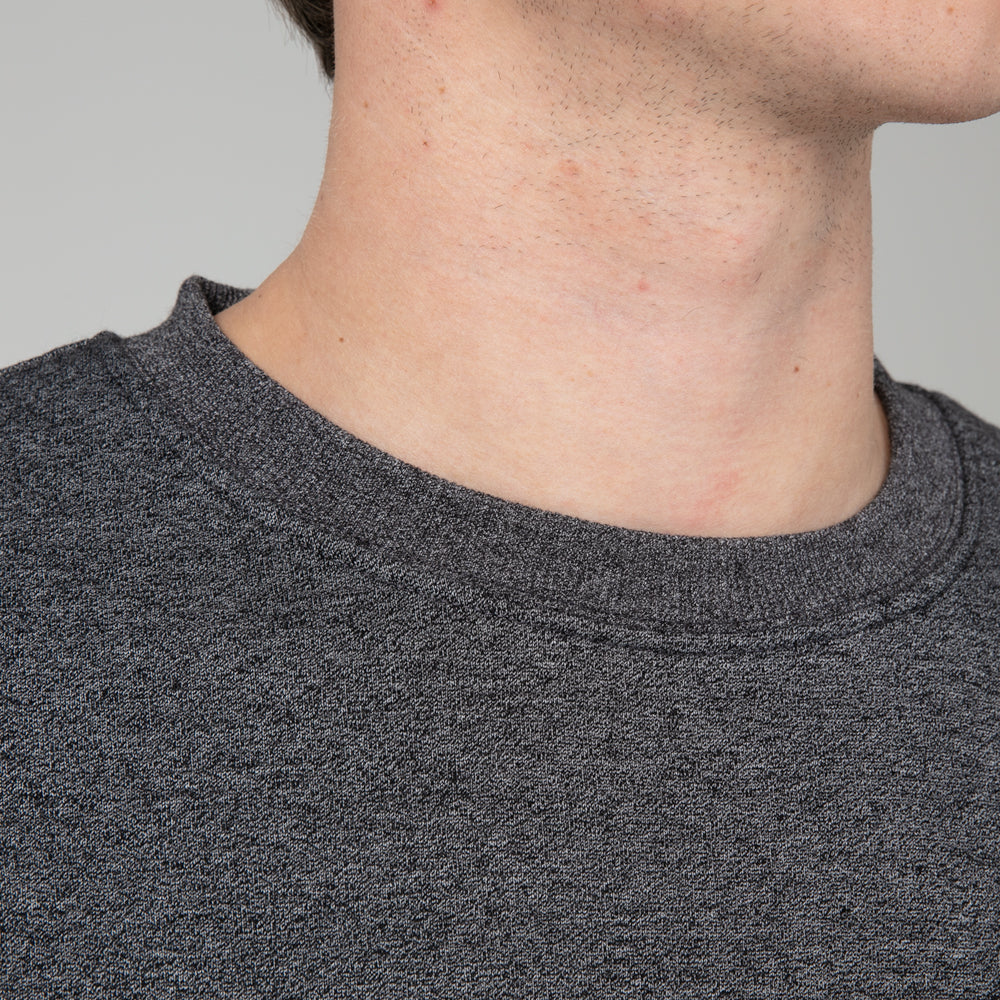 Medium-Weight Heathered Crewneck - TH2218 (Trapshooting)-The Teehive