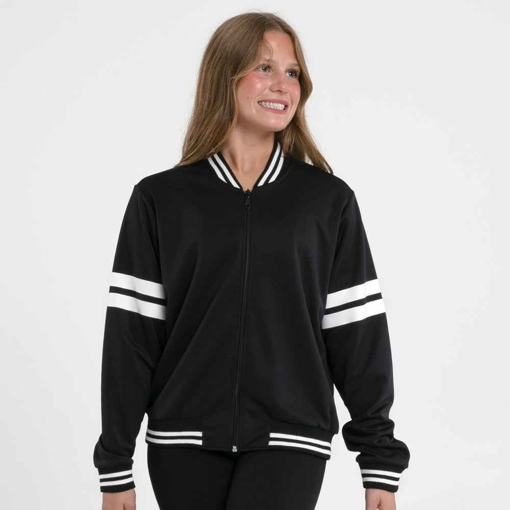 Bomber Track Jacket - MU6005-The Teehive