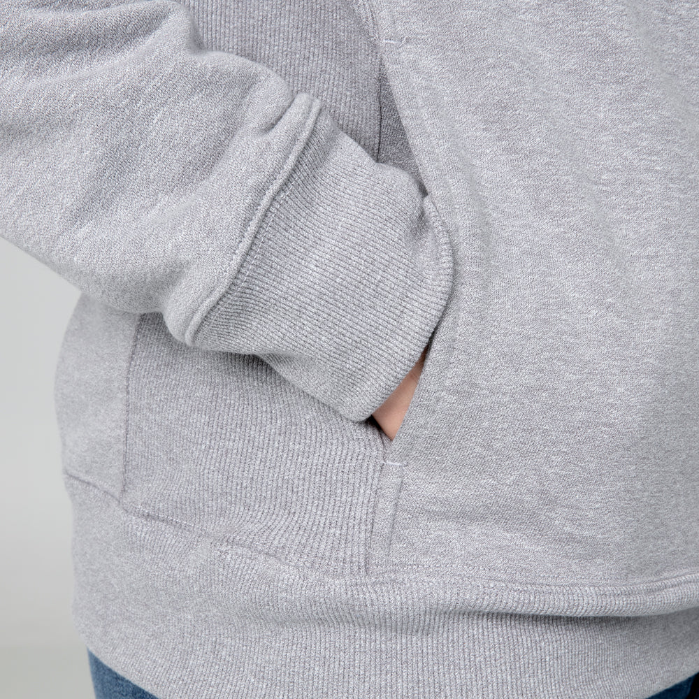 Medium-Weight Heathered Crewneck - TH2218 (Trapshooting)-The Teehive