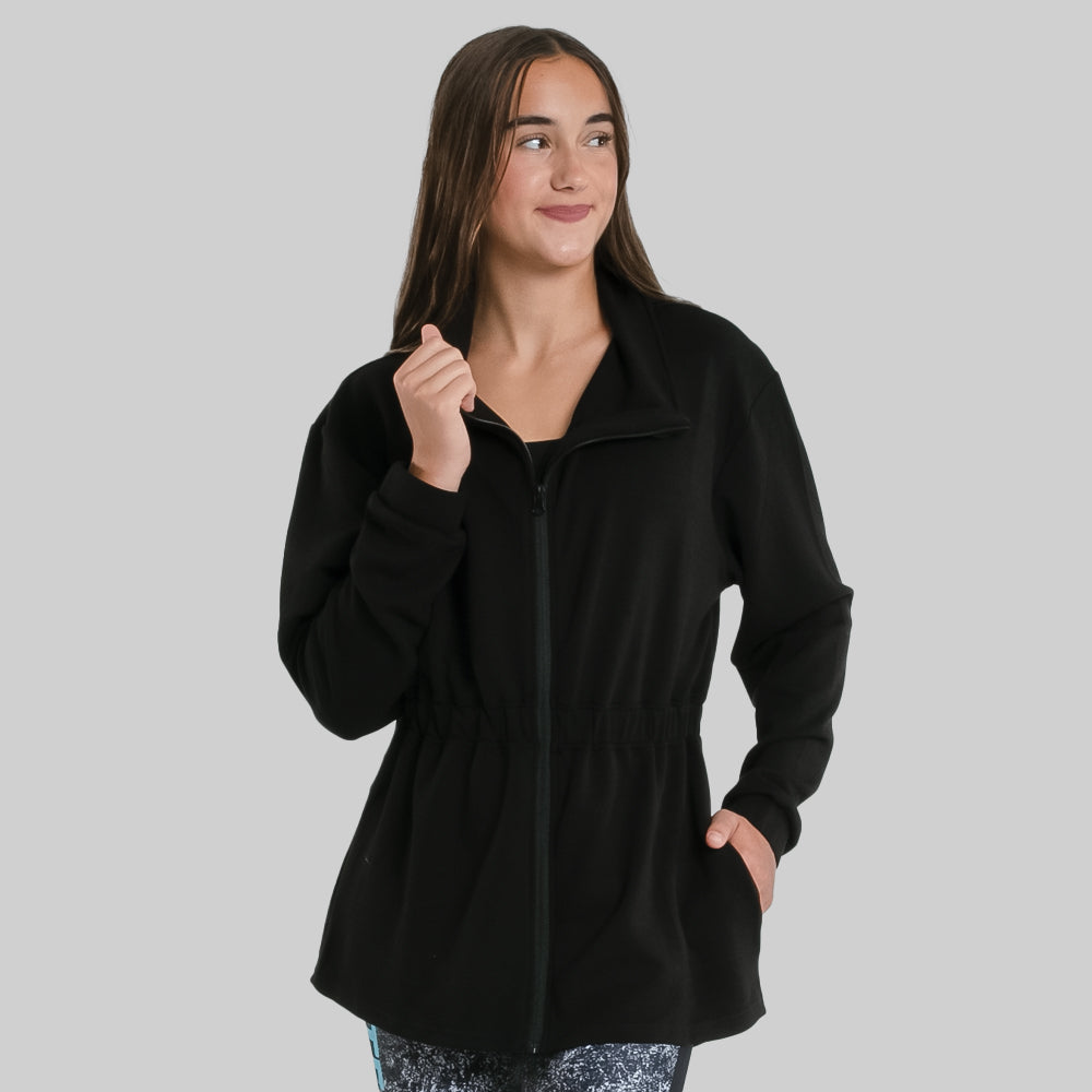Cloudluxe Cinched Relax Jacket - MU2220-The Teehive