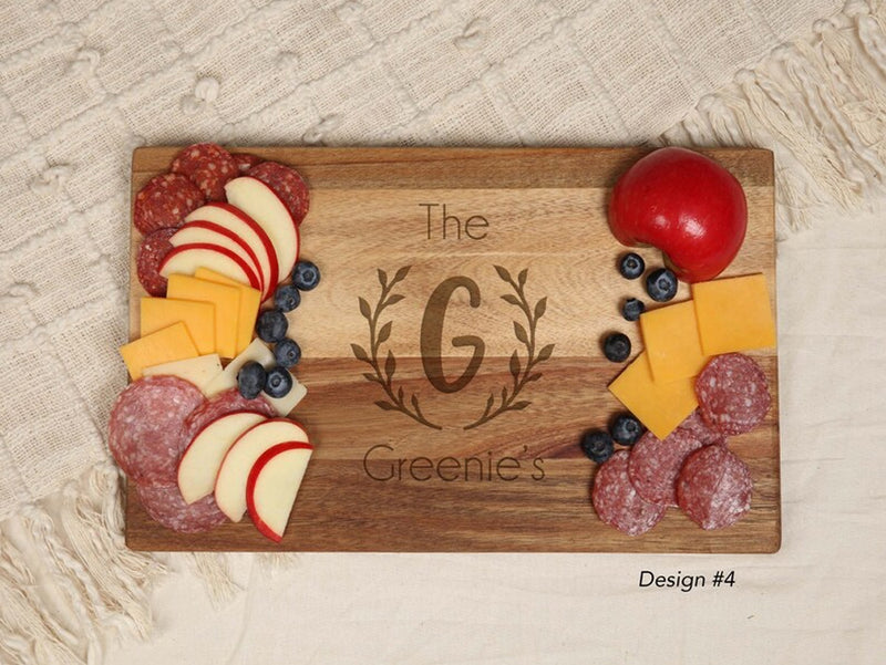 Personalized Acacia Cutting board 15"x9"x0.8" - MY3-5056-The Teehive