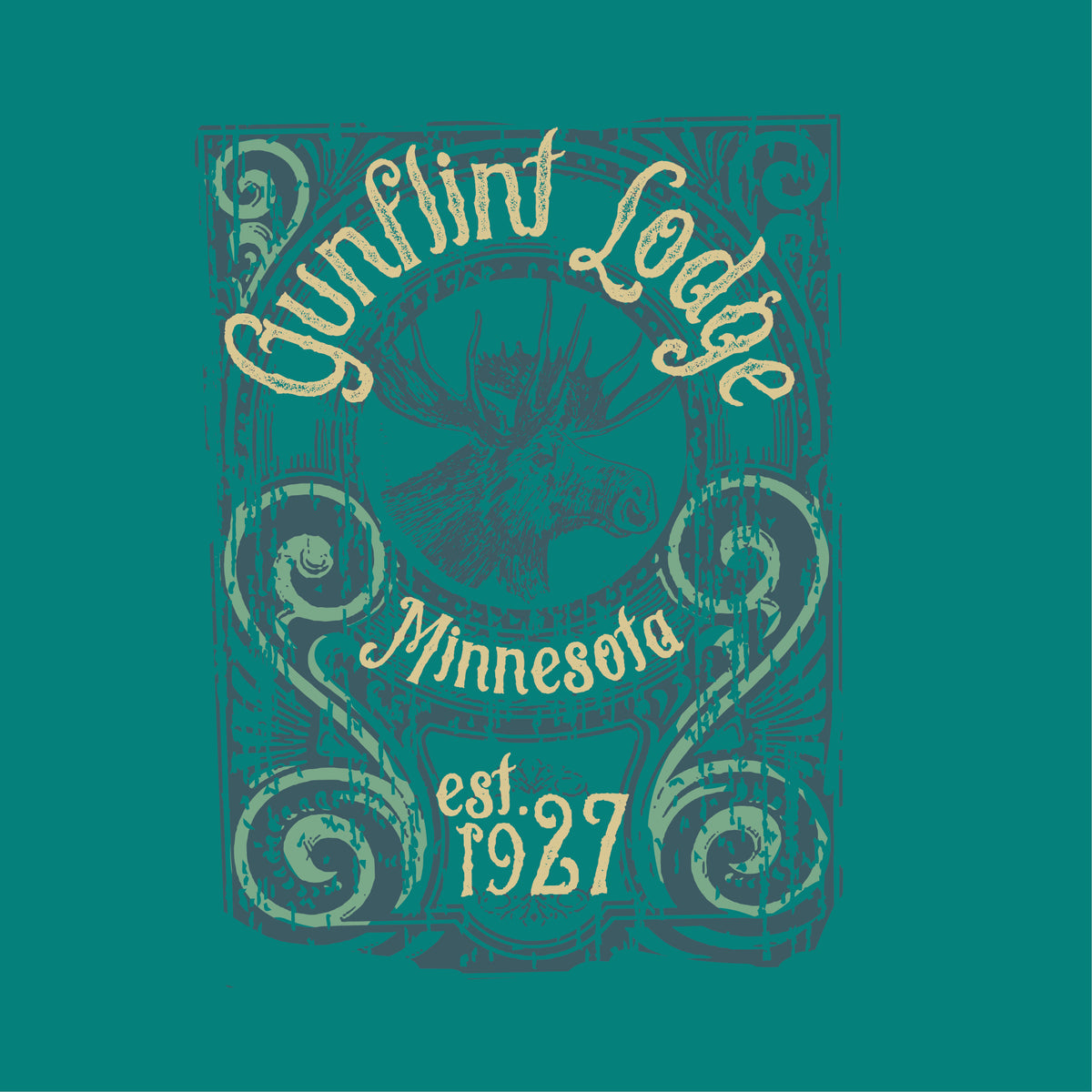 Screen Print 2 Color-SP1967-The Teehive