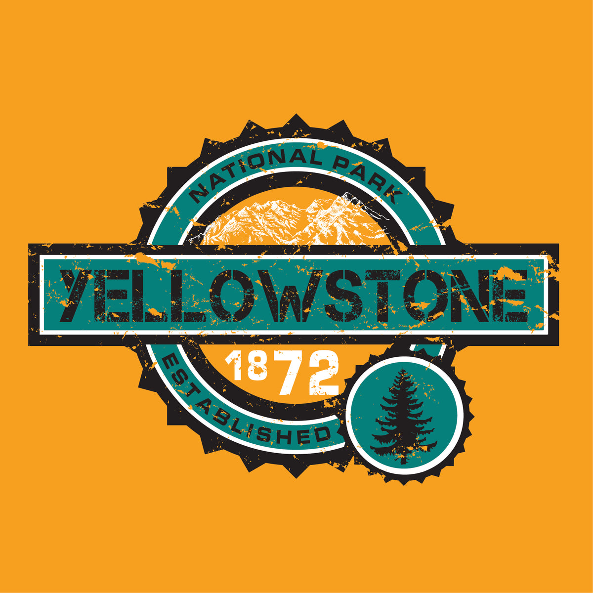 Screen Print 3 Color-SP1983-The Teehive