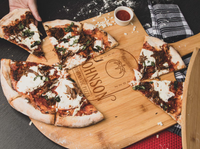Personalized Bamboo Pizza Peel L22"xW14"xT0.5" - MY3-5050-The Teehive