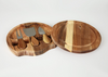 Personalized Bamboo Circular Charcuterie Board 7.5" - MY3-5055-The Teehive