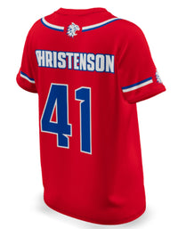 WOMEN'S/GIRLS SOFTBALL 2-BUTTON PINHOLE MESH POLYESTER 6.3oz - SFBJ170-PM6.3oz