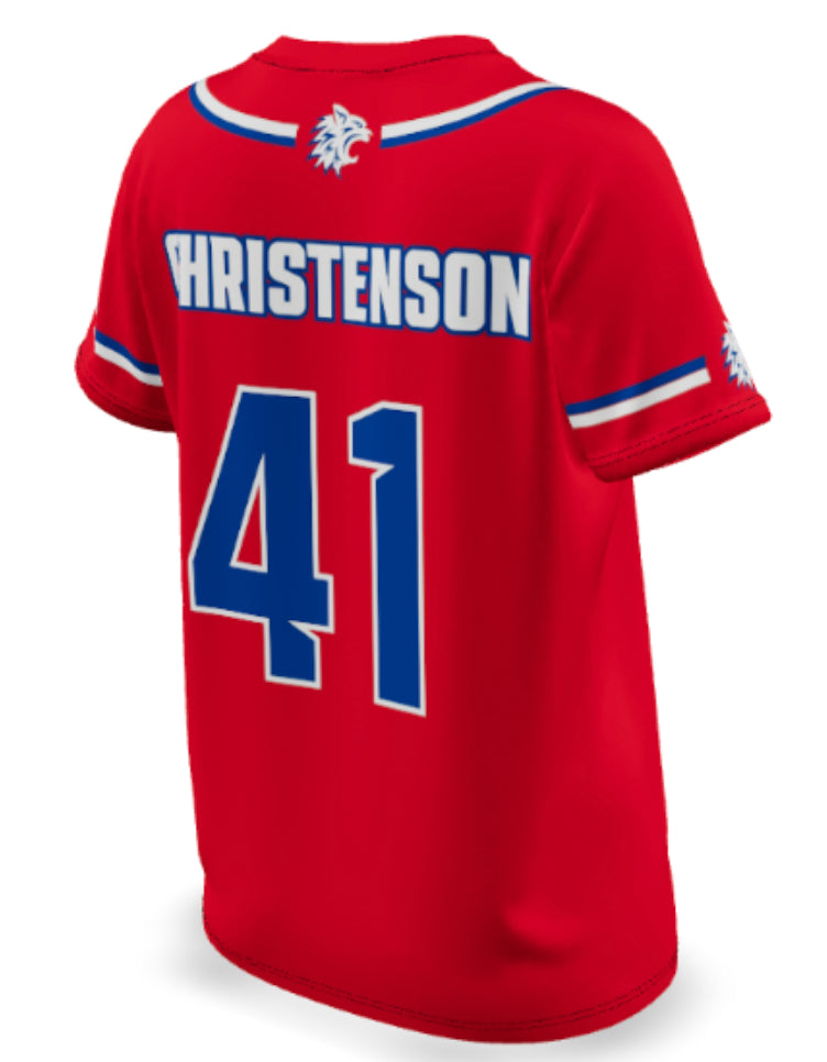 WOMEN'S/GIRLS SOFTBALL 2-BUTTON PINHOLE MESH POLYESTER 6.3oz - SFBJ170-PM6.3oz