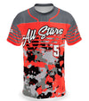 MEN'S/YOUTH BASEBALLCREW PINHOLE MESH POLYESTER 6.3oz -BSBJ064