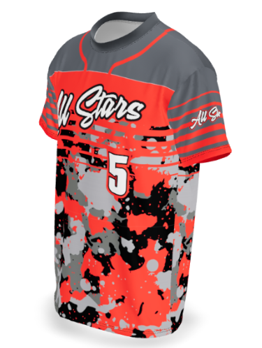 MEN'S/YOUTH BASEBALLCREW PINHOLE MESH POLYESTER 6.3oz -BSBJ064-The Teehive