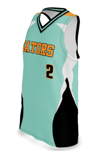 WOMEN'S/GIRLS SOFTBALL V-NECK SLEEVELESS PINHOLE MESH POLYESTER 6.3oz - SFBJ03-PM6.3oz