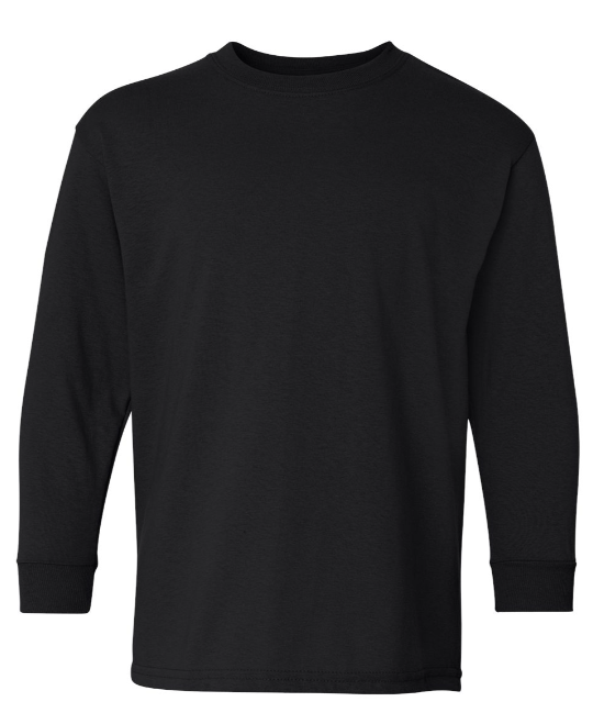 Gildan Youth Heavy Cotton Long Sleeve T-Shirt - 5400B