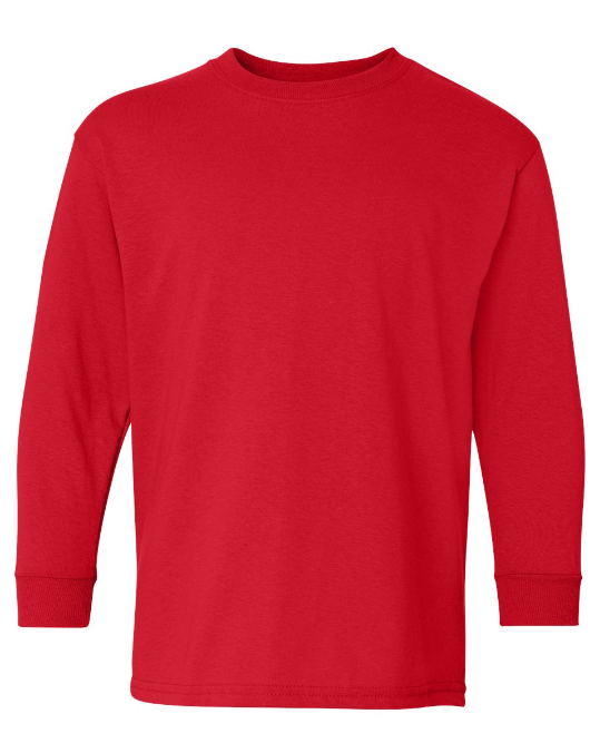 Gildan Youth Heavy Cotton Long Sleeve T-Shirt - 5400B