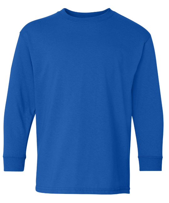 Gildan Youth Heavy Cotton Long Sleeve T-Shirt - 5400B