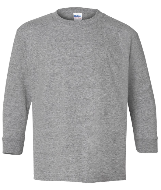 Gildan Youth Heavy Cotton Long Sleeve T-Shirt - 5400B