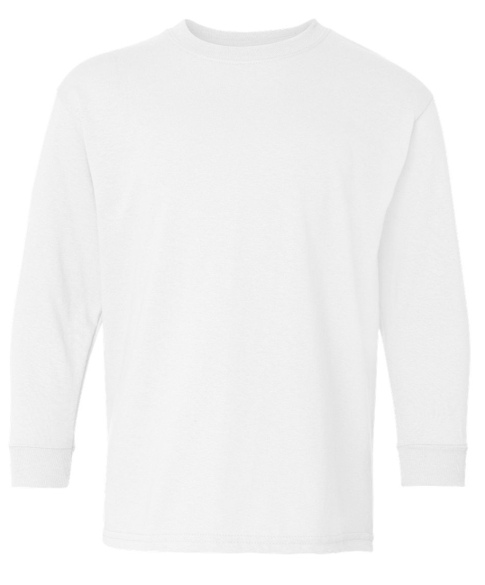 Gildan Youth Heavy Cotton Long Sleeve T-Shirt - 5400B