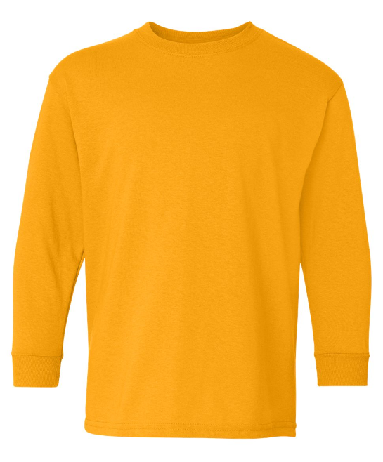 Gildan Youth Heavy Cotton Long Sleeve T-Shirt - 5400B