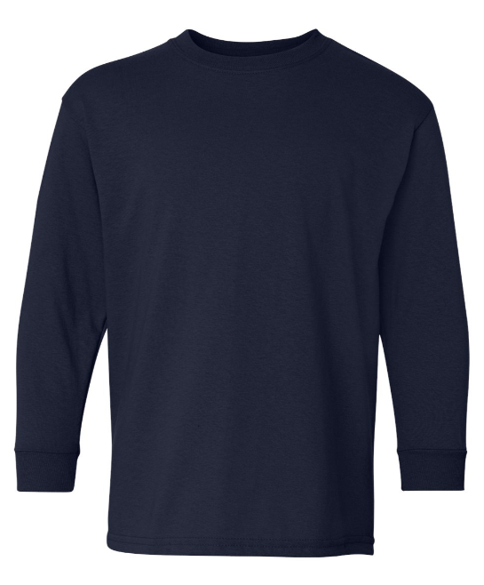 Gildan Youth Heavy Cotton Long Sleeve T-Shirt - 5400B