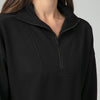 Cloudluxe Funnel Half Zip Scuba Pullover 