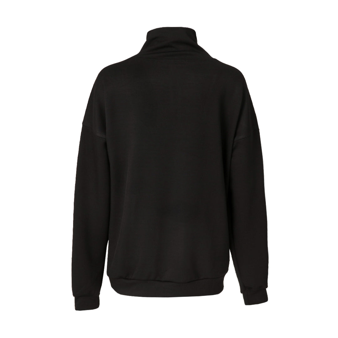 Cloudluxe Funnel Half Zip Scuba Pullover - TH2221