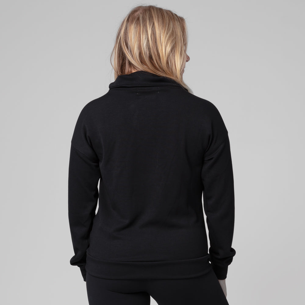 Skyeknit Funnel Half Zip Scuba Pullover - TH2235