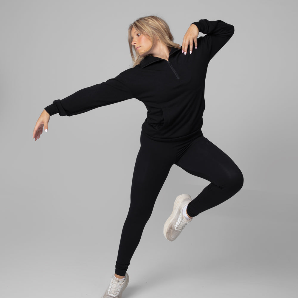 Skyeknit Funnel Half Zip Scuba Pullover - TH2235