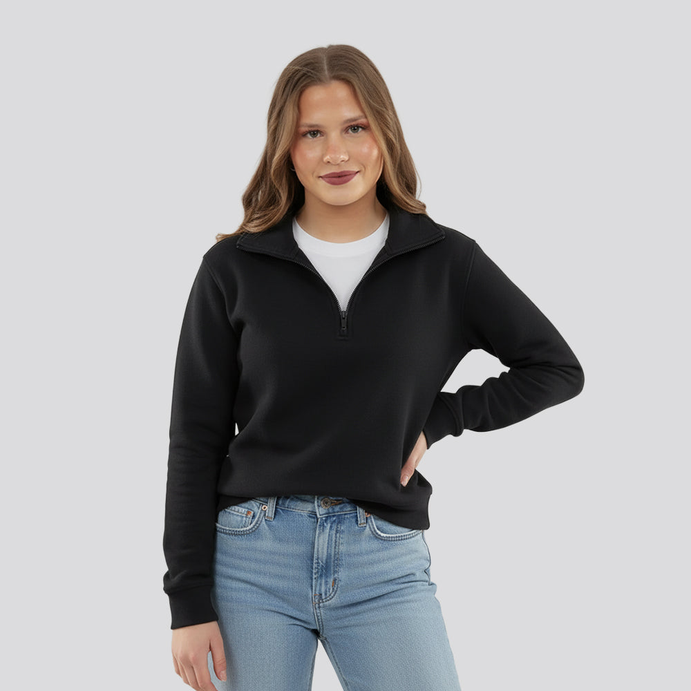 Skyeknit Funnel Half Zip Scuba Pullover - TH2235