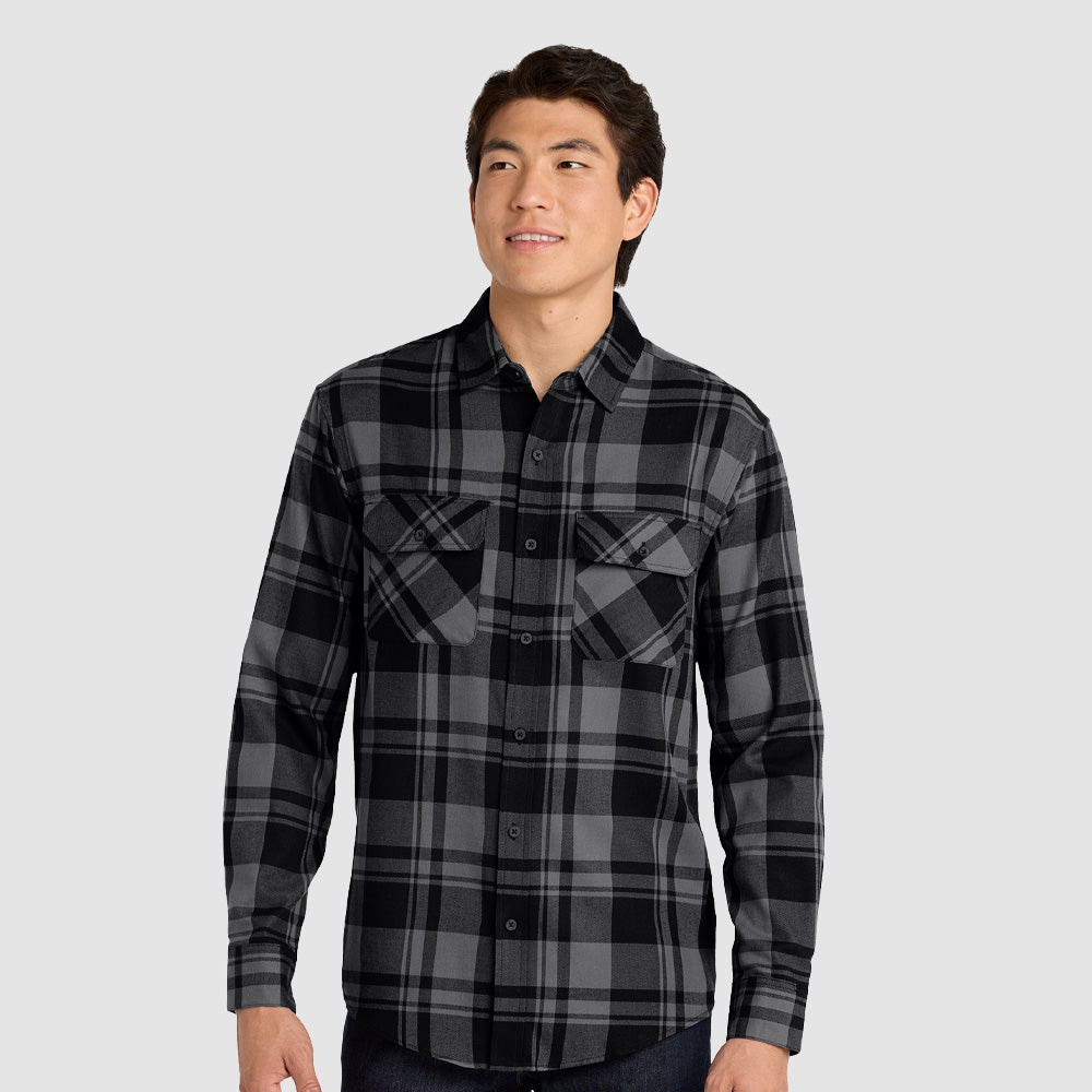 Port Authority Plaid Flannel Shirt – The Teehive