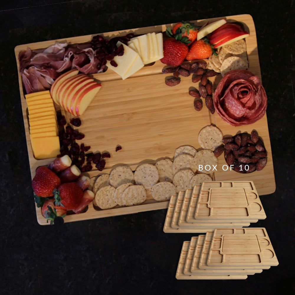 Bamboo Cheese Board: Box of 10-The Teehive