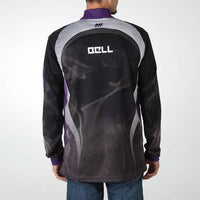 SMOKE - MEN'S 1/4 ZIP LS  - PR108-The Teehive