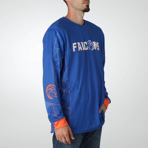 FRACTAL - MEN'S CREW LS  - PR066-The Teehive